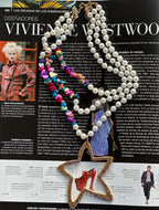 Pearls/Rocks Star Necklace