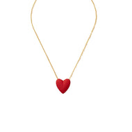 Red Heart Necklace
