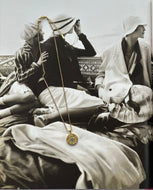 Gold Eye Pendant Necklace S.S