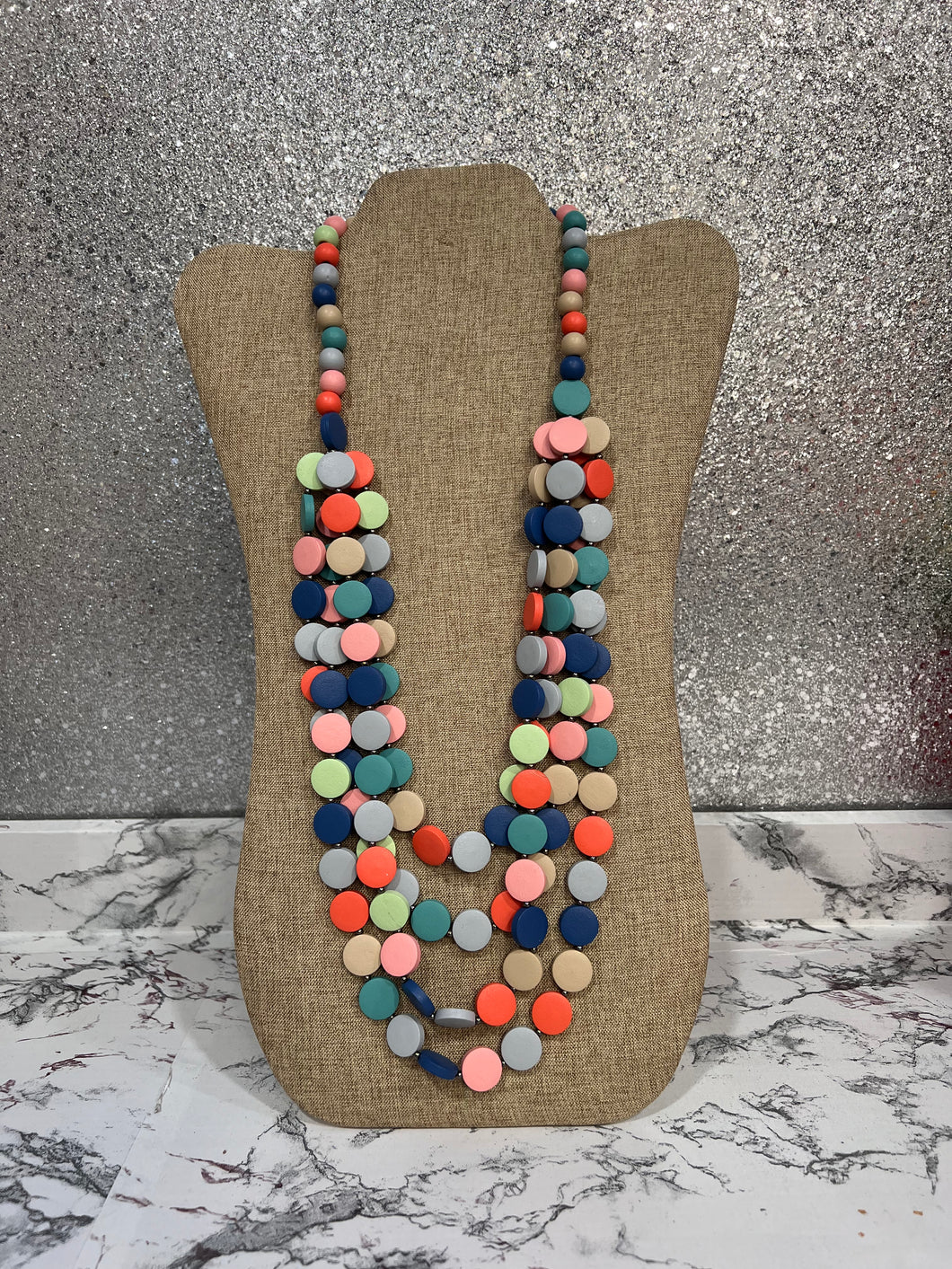 Colorful Multi Necklace