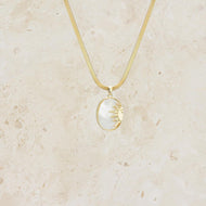 Gold Sun S/S Necklace - YouBoutiquepr