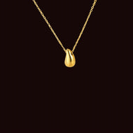 Gold Drop S/S Necklace