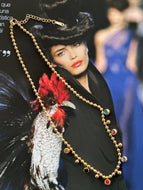 Gold Rhinestone Necklace S.S