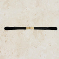 Black Elastic Belt - YouBoutiquepr