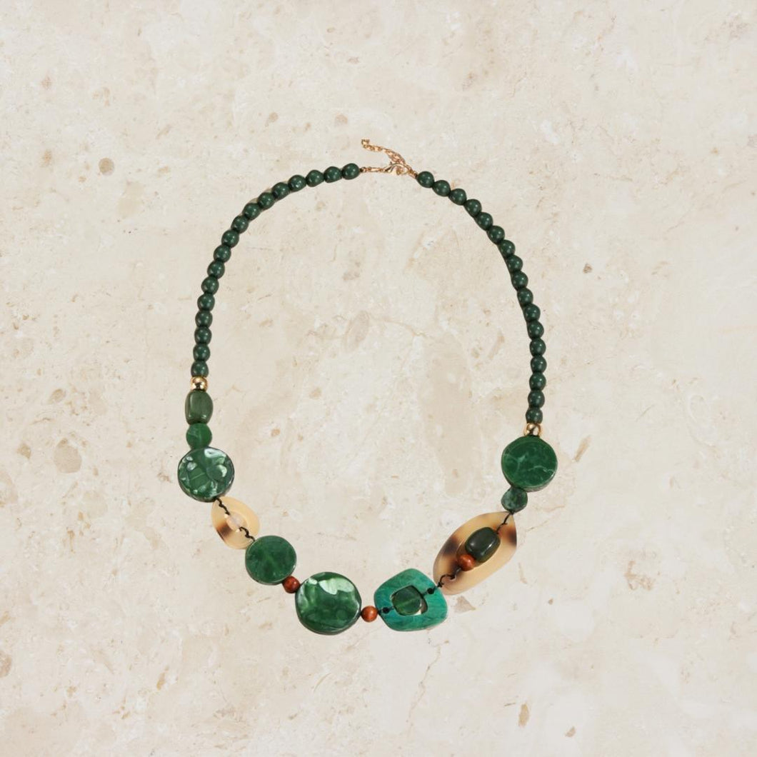 Green Rock Necklace