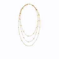 Gold Trio S/S  Necklace