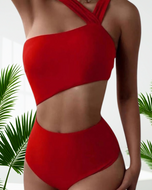 Red Swimwear