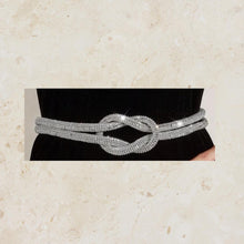 Load image into Gallery viewer, Rhinestone Knot Chain Belt
