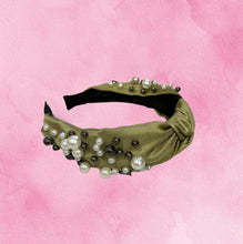 Load image into Gallery viewer, Big Pearl Headband
