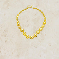 Gold Beads Necklace