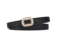 Pearl Rectangle Belt