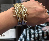 Gold Star Magnet Bracelet