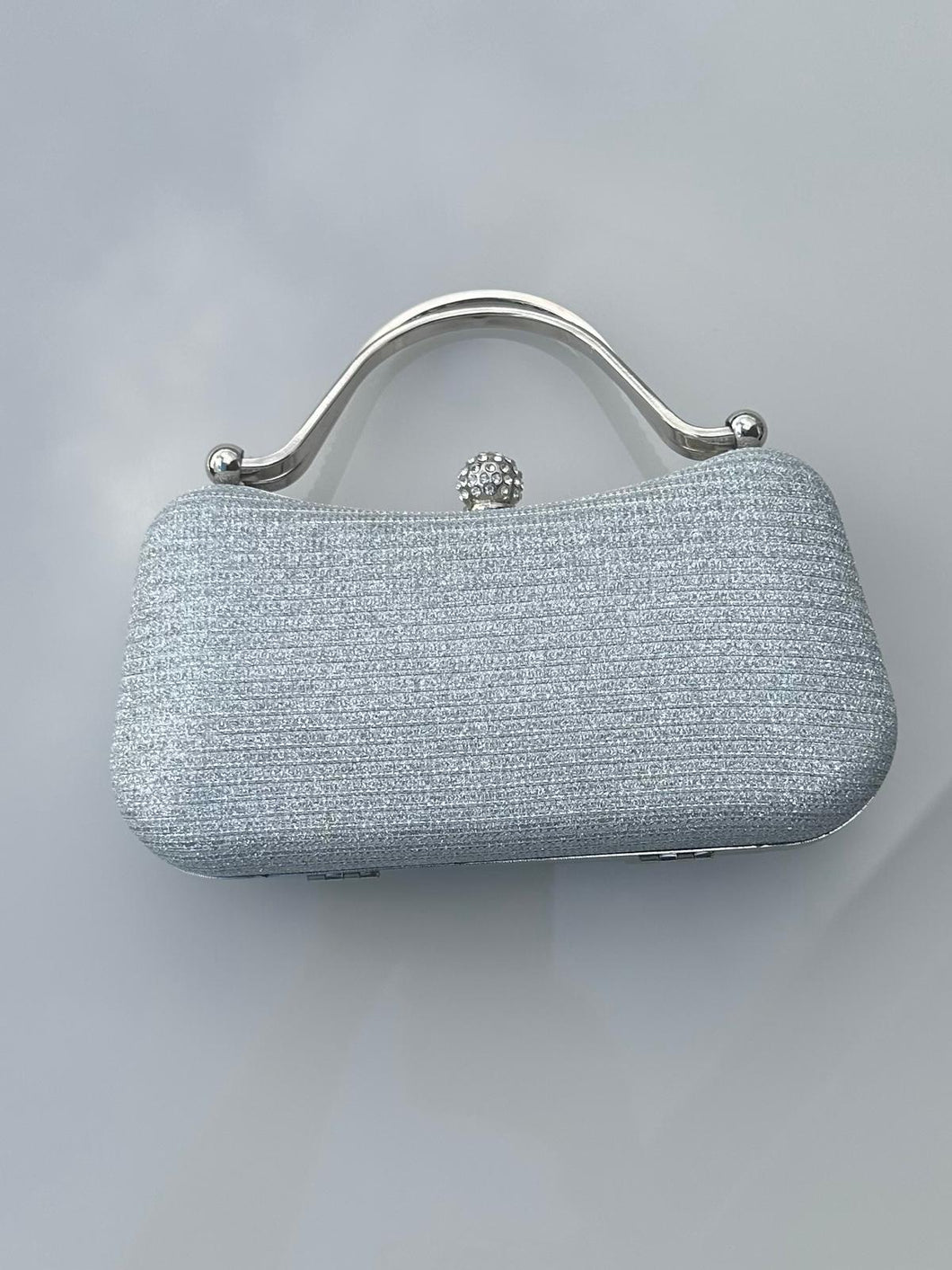 Silver Hand Bag