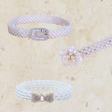 Load image into Gallery viewer, Pearl Elastic Belt
