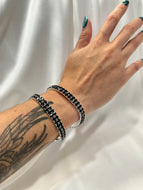 Black Rhinestone Bracelet