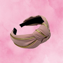 Load image into Gallery viewer, Navy/Pink Headband
