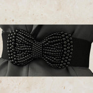 Black Bow Belt