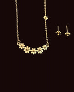 Gold Flower Set S.Steel