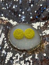 Load image into Gallery viewer, Mimbre Circle Sleepy Earrings
