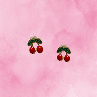 Cherry Sleepy Earrings