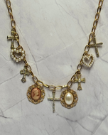 Cross Charm Necklace