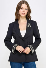 Load image into Gallery viewer, Rhinestone Blazer
