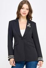 Load image into Gallery viewer, Rhinestone Blazer
