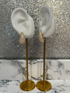 Rhinestone Drop Earring