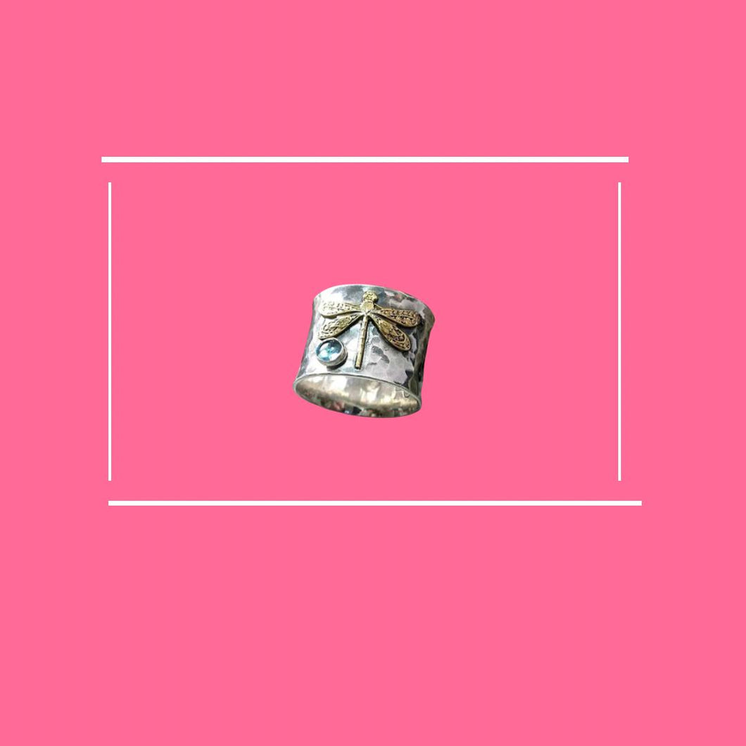 Bold Charcoal Ring