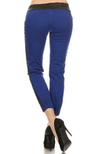 Load image into Gallery viewer, Black &amp; Blue Jogger - YouBoutiquepr
