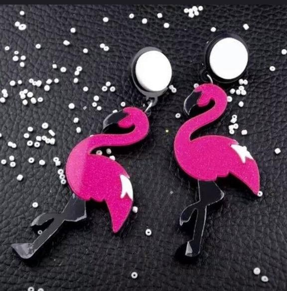 Flamingo Earrings - YouBoutiquepr