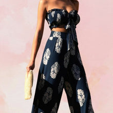 Load image into Gallery viewer, Navy &amp; Beige Set

