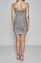 Load image into Gallery viewer, Silver Glitter Dress - YouBoutiquepr
