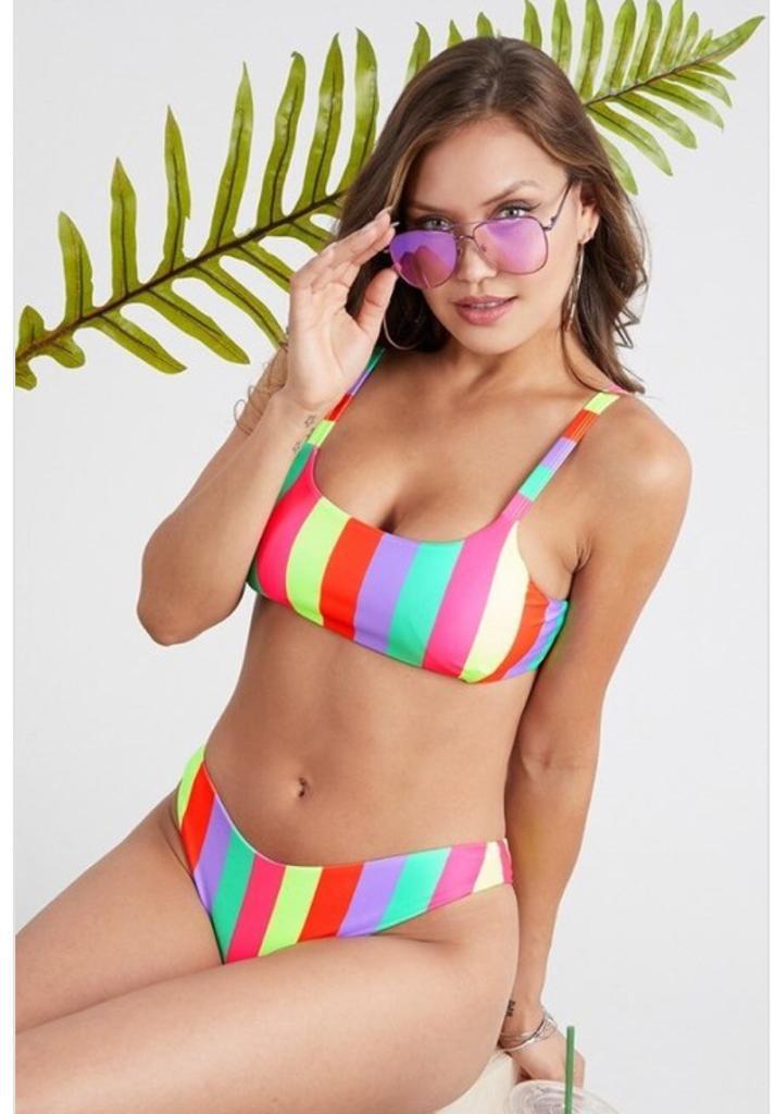 Multicolor Neon Swimwear - YouBoutiquepr