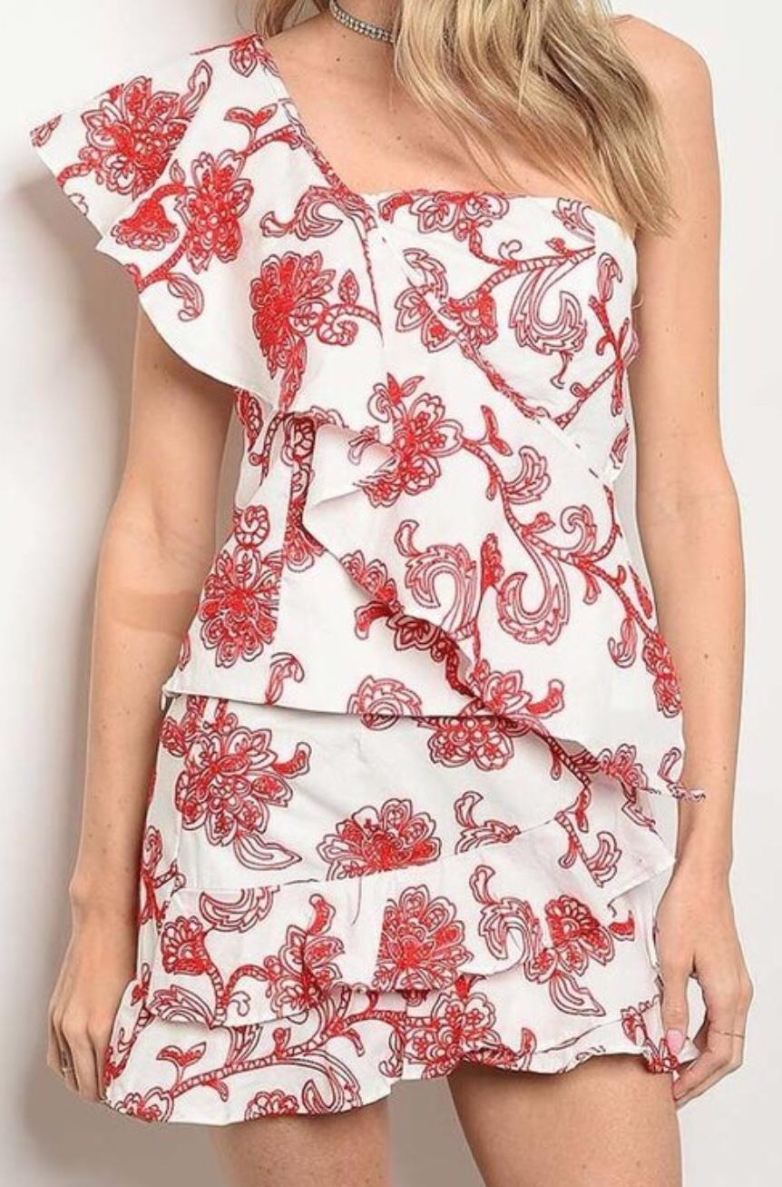 White Red Set - YouBoutiquepr