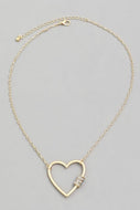 Gold Heart Necklace - YouBoutiquepr