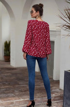 Load image into Gallery viewer, Polka Dots Blouse
