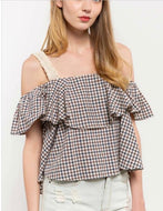 Ruffle Crochet Top - YouBoutiquepr