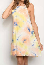Load image into Gallery viewer, Peach Tie Dye Dress
