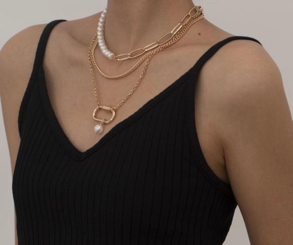 Pearl Trio Necklace