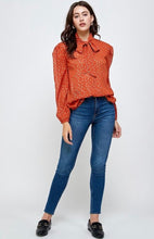 Load image into Gallery viewer, Rust Brilliant Blouse

