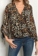 Animal Print Blouse