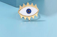 Eye Gold Ring
