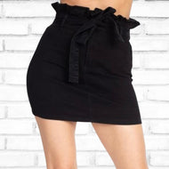 Black Ruff Skirt