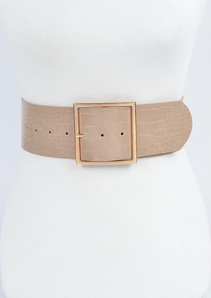 Snake Texture Belt