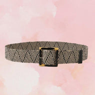 Black & White Rec Belt - YouBoutiquepr