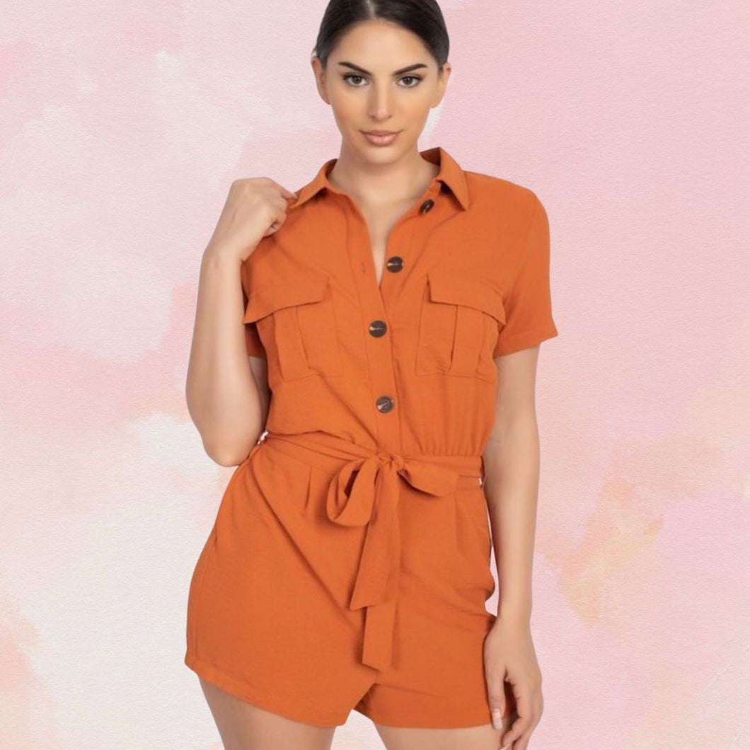 Rust Romper