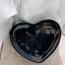 Load image into Gallery viewer, Black Heart Purse
