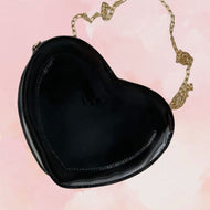 Black Heart Purse