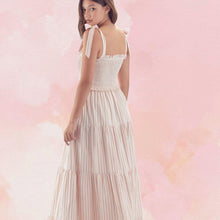 Load image into Gallery viewer, Rose Stripes Maxi Dress
